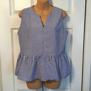 Moa Moa Sleeveless Lightweight Blouse